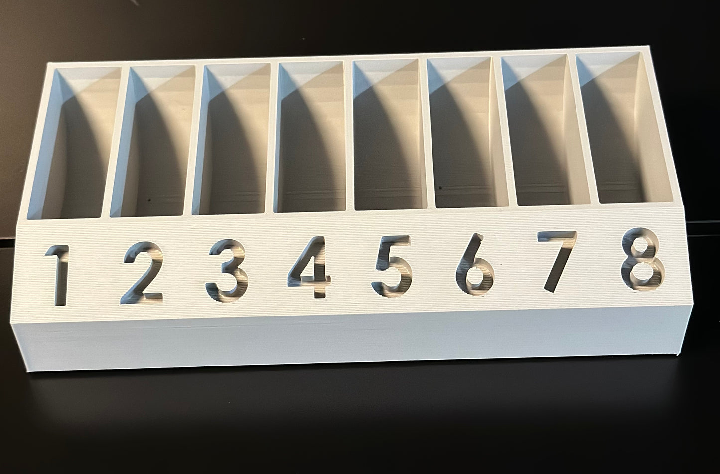 8-Hole Rod Bearing Holder - Numbered