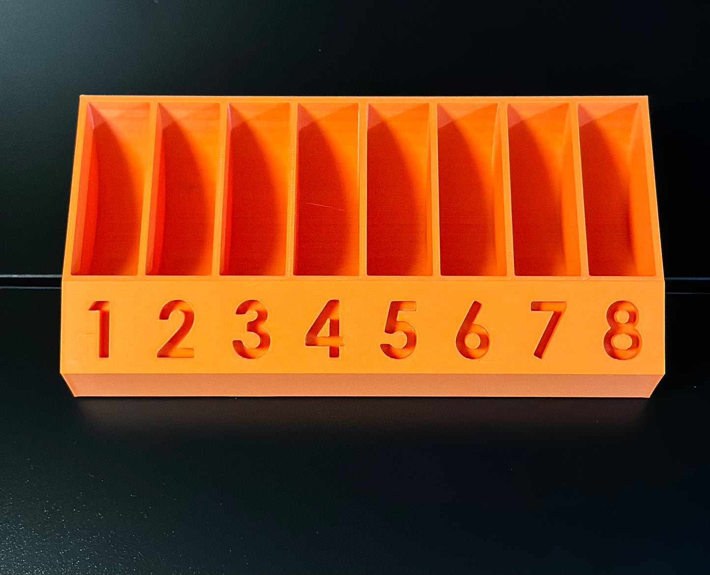 8-Hole Rod Bearing Holder - Numbered