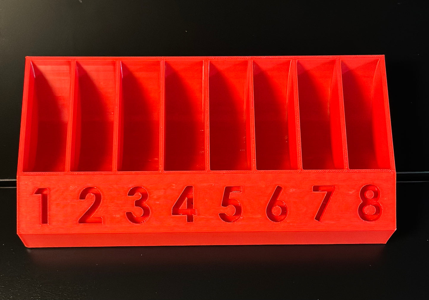8-Hole Rod Bearing Holder - Numbered